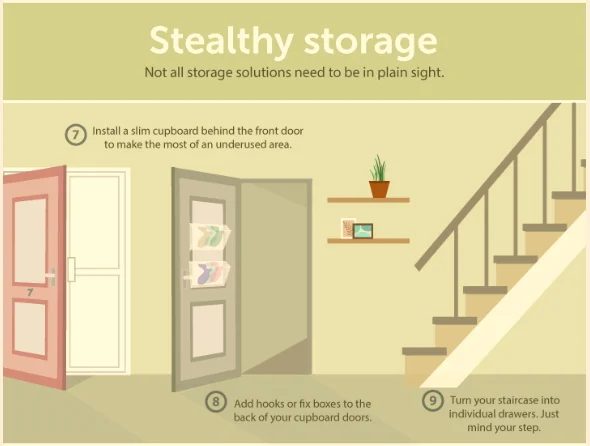 Hallway Decor - Stealthy Storage