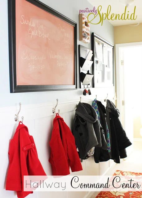 hallway family command center, Positively Splendid