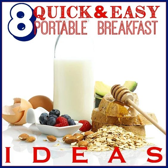 8 Quick and straightforward Portable Breakfast options - Tipsaholic, #breakfast, #recipe, #easymeal