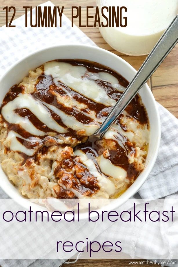 12 Tummy-Pleasing Oatmeal Breakfast Recipes ~ Tipsaholic.com #oatmeal #breakfast #recipes