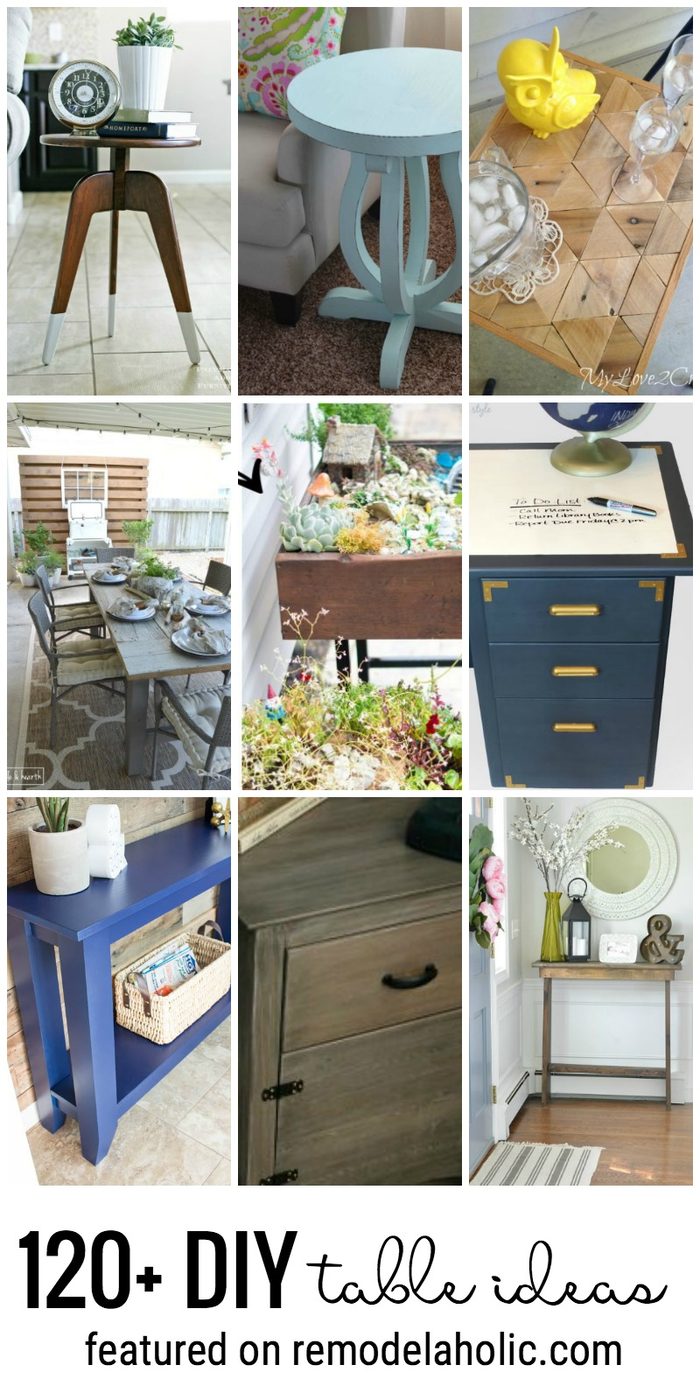 120+ Handmade Table options featured on Bekob.com