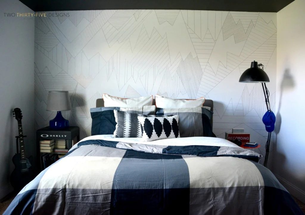 Handmade Sharpie Wall Art, direct wall painting options for DIYers