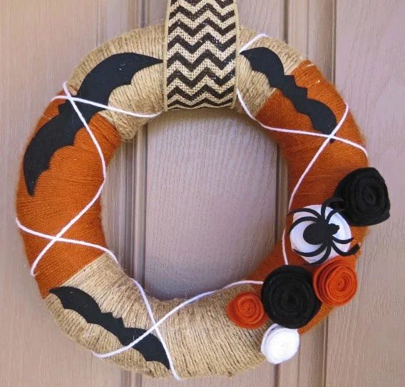 direct Fall Wreath options Gemini Red Creations on Bekob