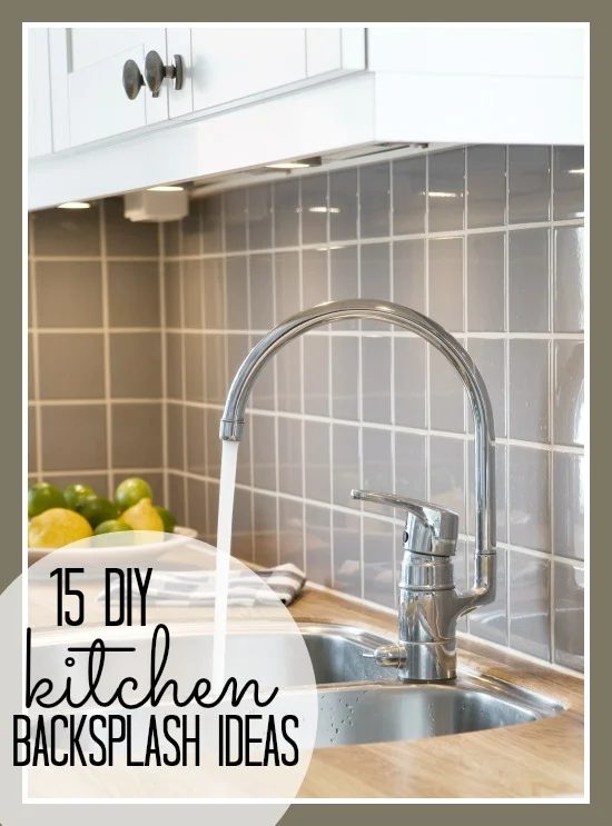 In need of a new kitchen backsplash but don’t want to spend a lot of money or time? Here are 15 solid Handmade kitchen backsplash options you can try! 15 Handmade Kitchen Backsplas