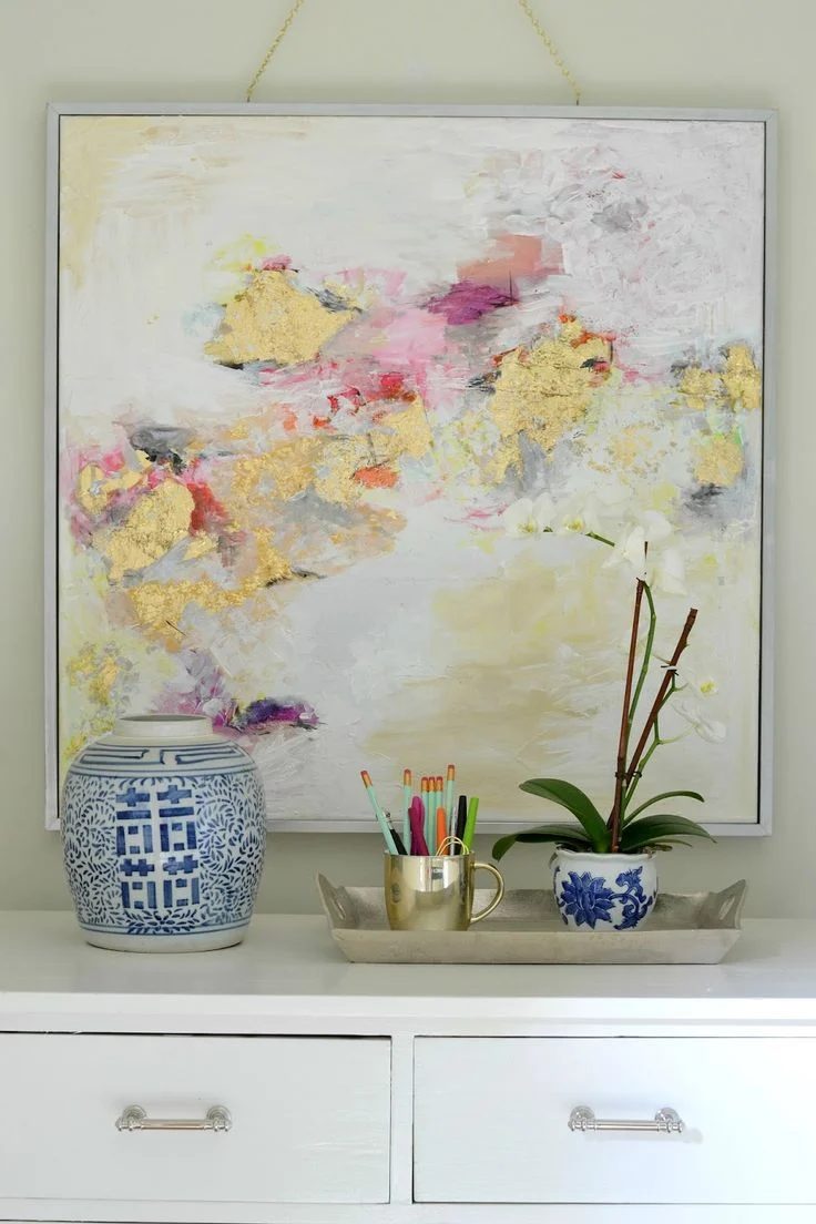 How to Make Gold Leaf Art
