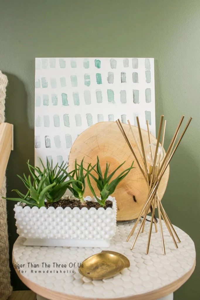 How to Make Your Own Watercolor Brushstroke Art by Bigger Than The Three Of Us featured on Bekob