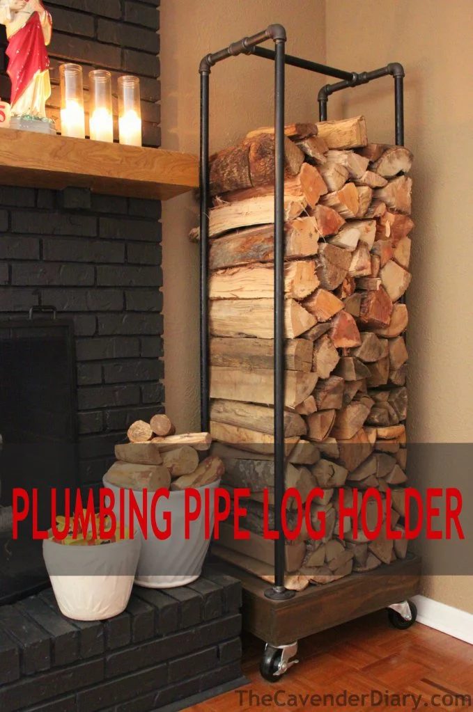 Metal plumbing pipes can be used to build many memorable things, from a clothes rack to a canopy bed! 15 Fabulous Handmade Plumbing Pipe Projects via tipsaholic.com #plumbingpipe #