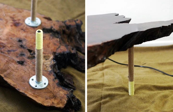 Metal plumbing pipes can be used to build many memorable things, from a clothes rack to a canopy bed! 15 Fabulous Handmade Plumbing Pipe Projects via tipsaholic.com #plumbingpipe #