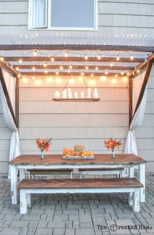 12 Handmade The well fitted Outdoor Chandelier By The Creative Home Featured On @