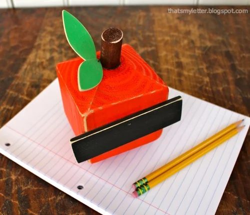 4x4 Wood Craft Projects That's My Letter