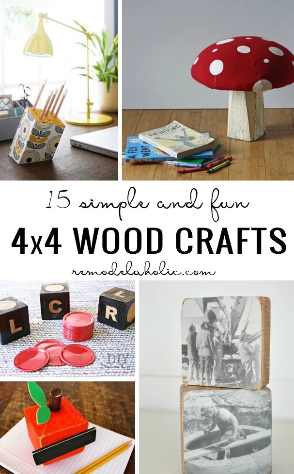 15 direct And Fun 4x4 Wood Crafts | Let your creative juices flow with these straightforward projects made from 4x4 scraps. From decor and gifts to yard games for summer, 4x4 posts