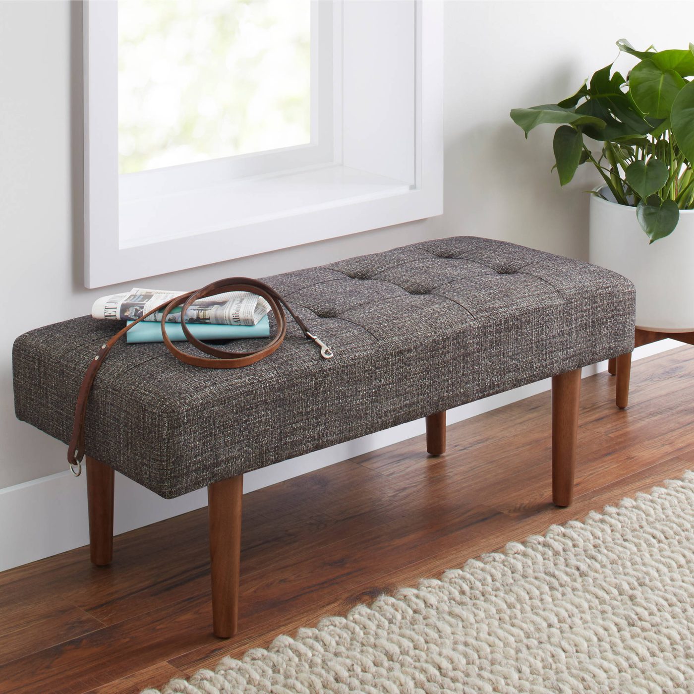 BHG Flynn Upholstered Bench
