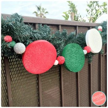 Dazzlewhilefrazzled Diy Outdoor Holiday Garland