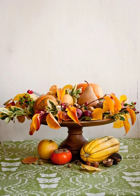 Thanksgiving Centerpiece By Hellow Glow Bekob