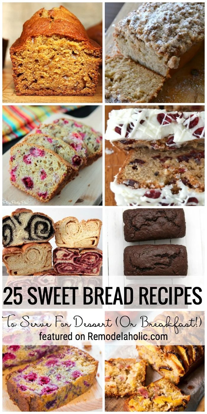 Bake Up A Delicious Treat With One Of These 25 Sweet Bread Recipes To Serve For Dessert (Or Breakfast!) Featured On Bekob.com