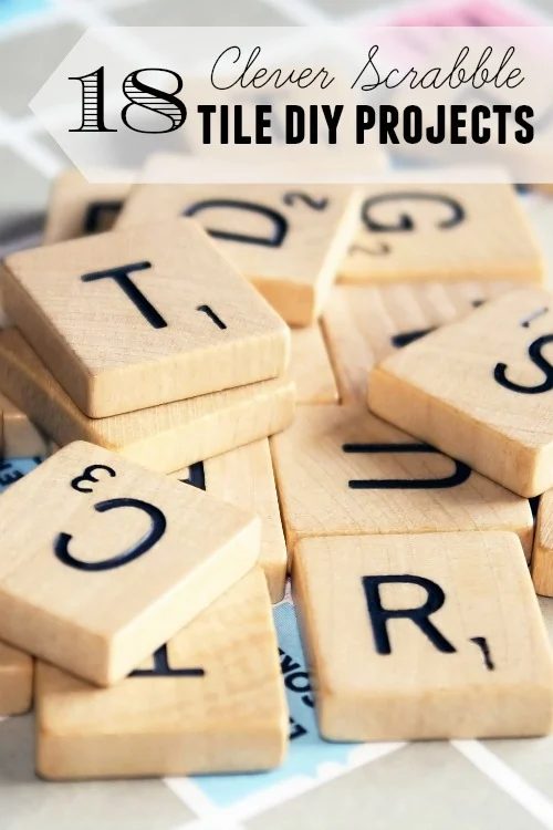 look at these 18 Handmade projects that you can make with scrabble tile. These scrabble tile Handmade projects would make great gifts and fun decor for your home! 18 Clever Scrabbl
