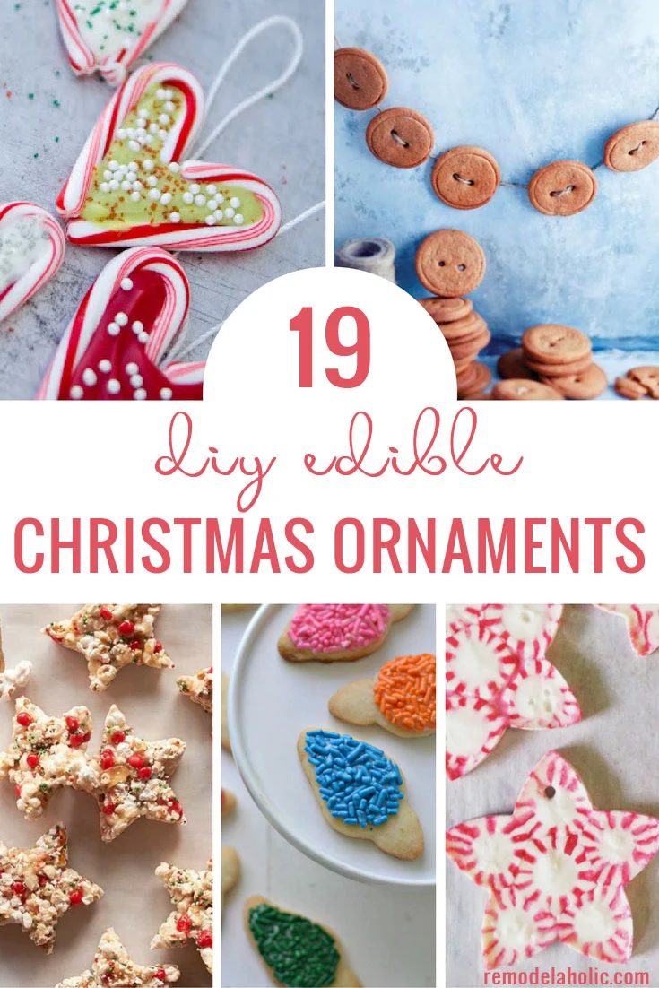 Decorate your tree with something exciting and edible! Why not create one of these 19 Handmade Edible Christmas Ornaments for your tree. options featured on Bekob.com