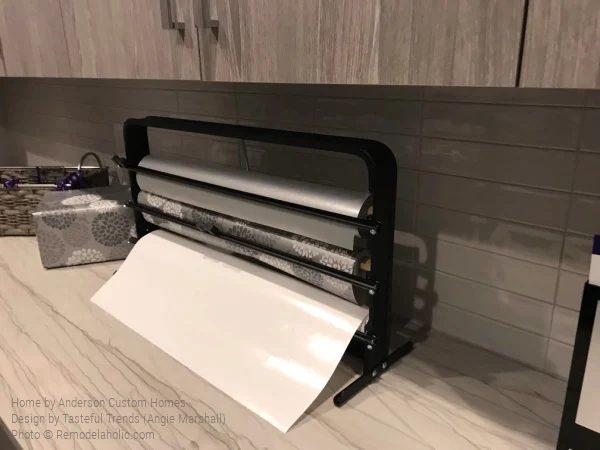 Laundry Room options for Gift Wrap Station