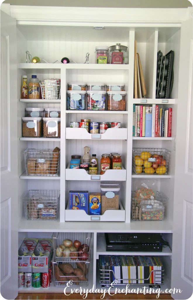 Give your pantry a chance to shine in your home by redesigning with some inspiration from these examples of stylish kitchen storage. 19 Examples of Stylish Kitchen Storage ~ Tipsah