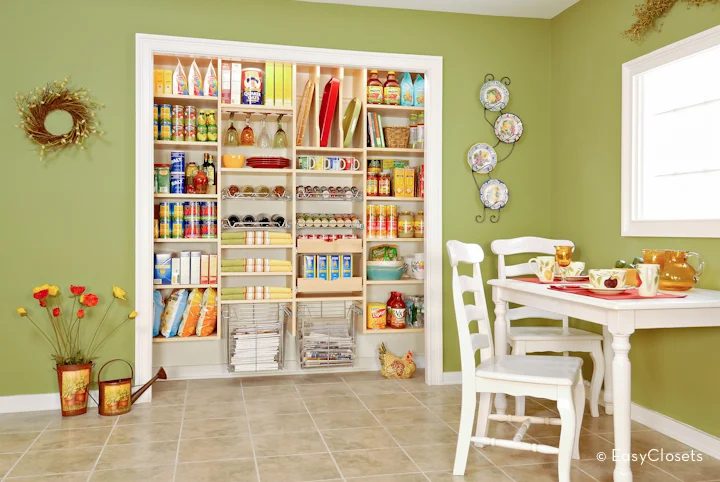 Give your pantry a chance to shine in your home by redesigning with some inspiration from these examples of stylish kitchen storage. 19 Examples of Stylish Kitchen Storage ~ Tipsah