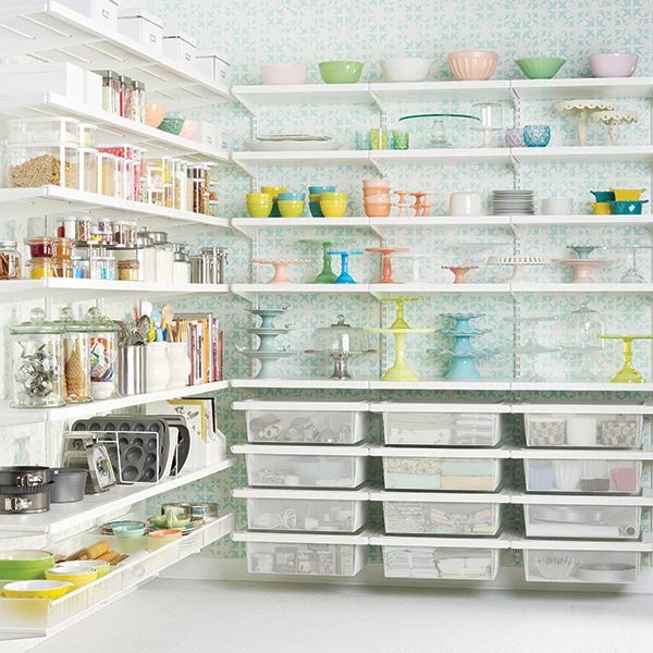 Give your pantry a chance to shine in your home by redesigning with some inspiration from these examples of stylish kitchen storage. 19 Examples of Stylish Kitchen Storage ~ Tipsah