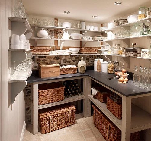 Give your pantry a chance to shine in your home by redesigning with some inspiration from these examples of stylish kitchen storage. 19 Examples of Stylish Kitchen Storage ~ Tipsah