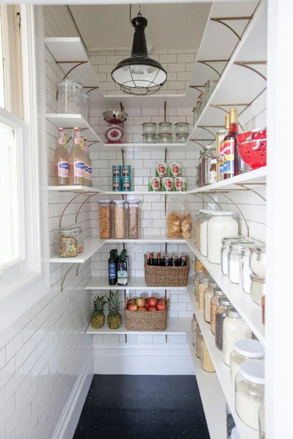 Give your pantry a chance to shine in your home by redesigning with some inspiration from these examples of stylish kitchen storage. 19 Examples of Stylish Kitchen Storage ~ Tipsah