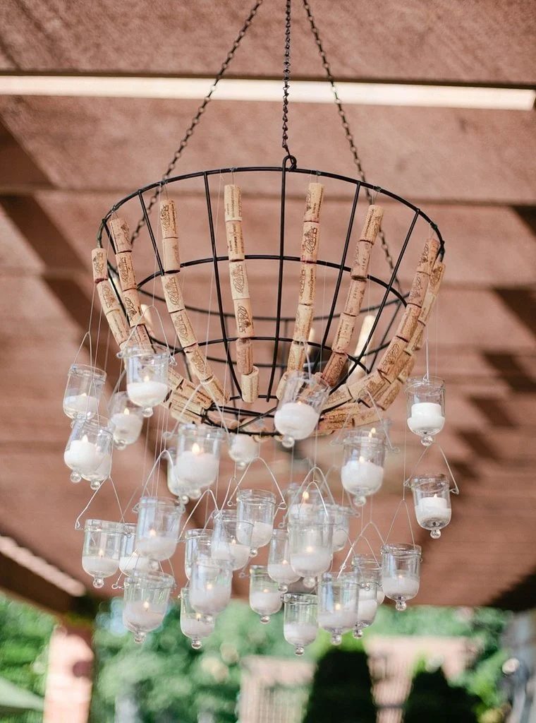 planter chandelier