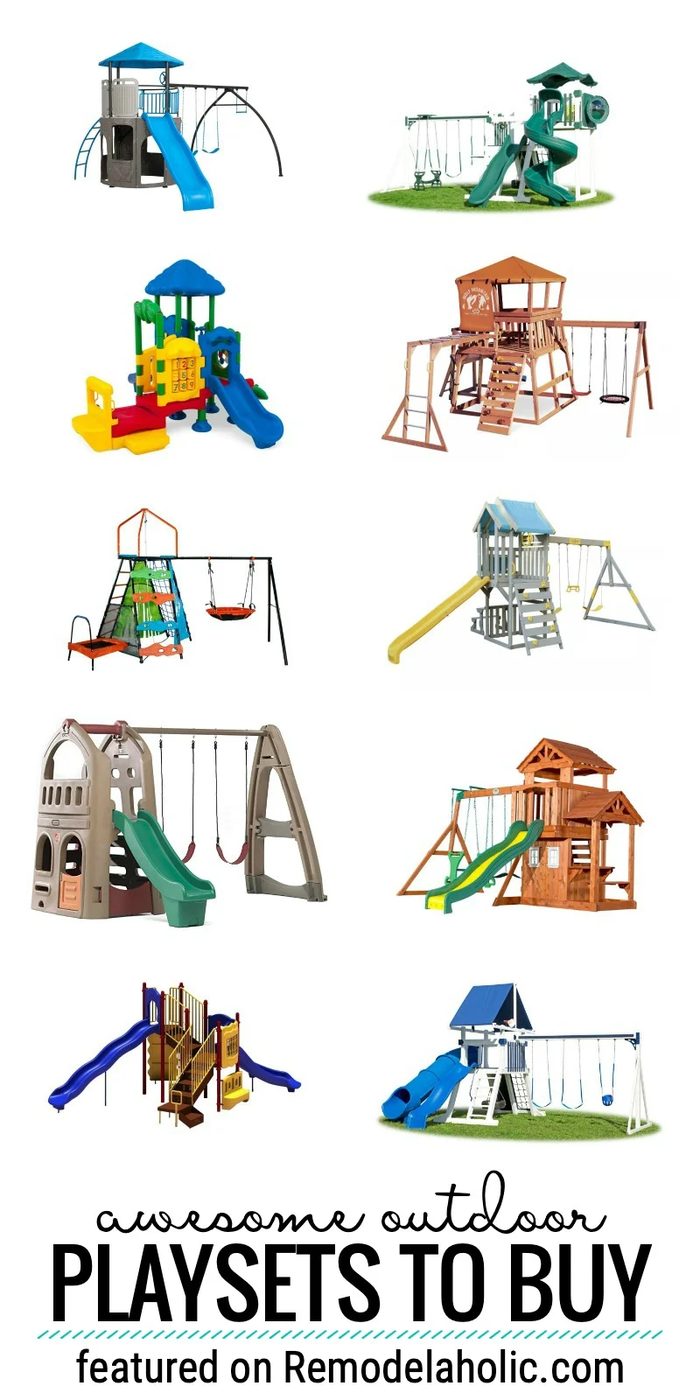 Have Lots Of Fun In Your Own Backyard With One Of These solid Outdoor Playsets To Buy Featured On Bekob.com