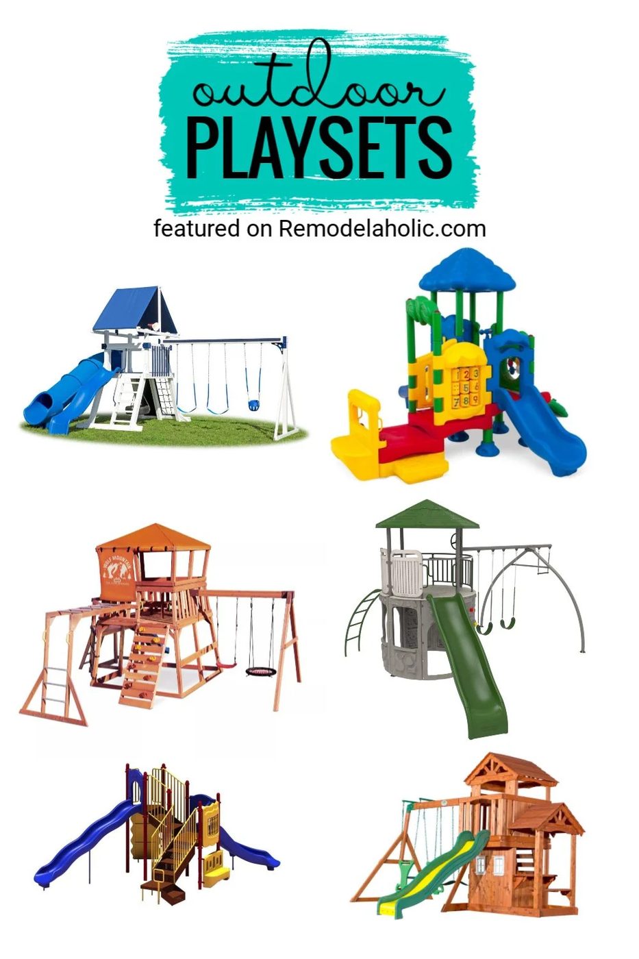 Have Fun In The Backyard With One Of These Outdoor Playsets To Buy Featured On Bekob.com