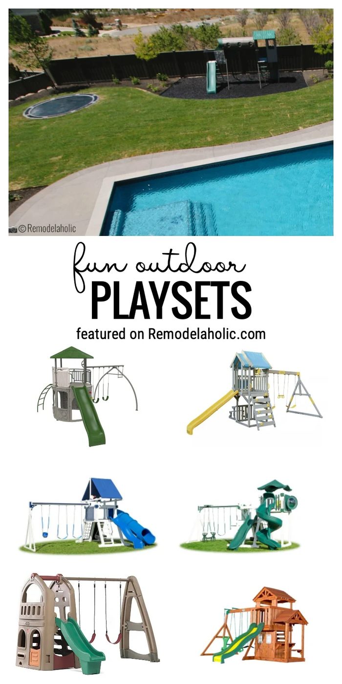 Spend Time Outside With One Of These solid And Fun Outdoor Playsets Featured On Bekob.com