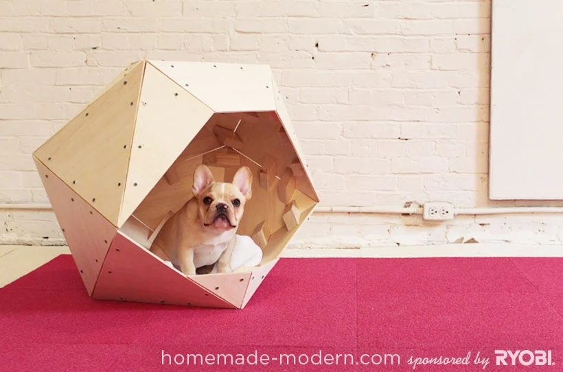 Add some real shape to your home with a few of these handmade geometric projects for furniture, wall art, and more! 20 Handmade Geometric Projects for Your Home ~Tipsaholic.com #ge