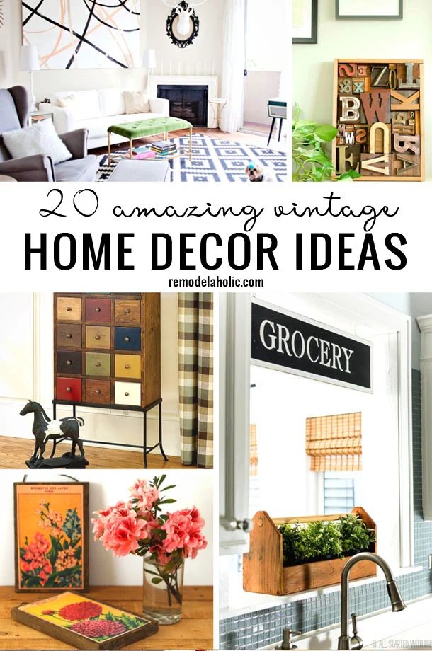 20 memorable Vintage Home Decor options Bekob