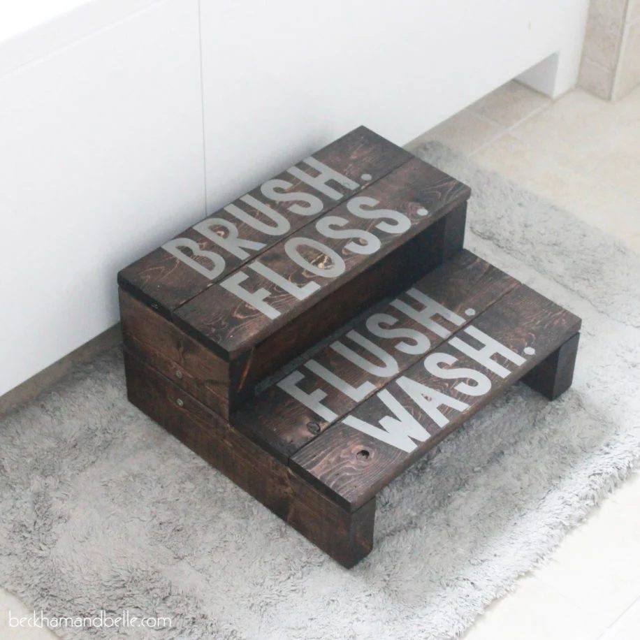 Handmade Bathroom Projects Beckham & Belle