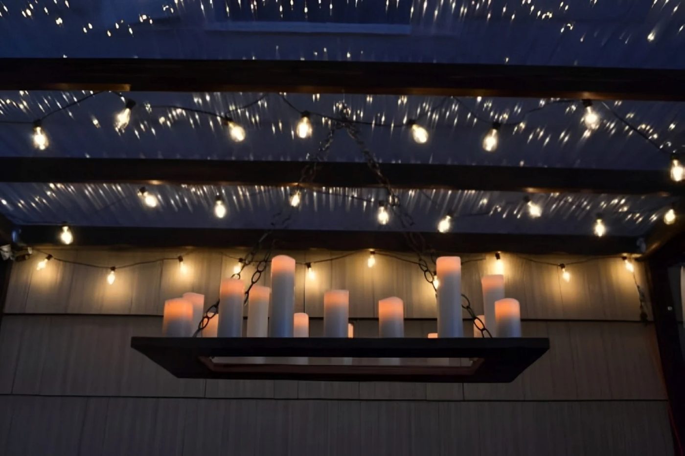 13 striking Handmade Wireless Outdoor Candle Chandelier By The Creative Home Featured On @Bekob (1)