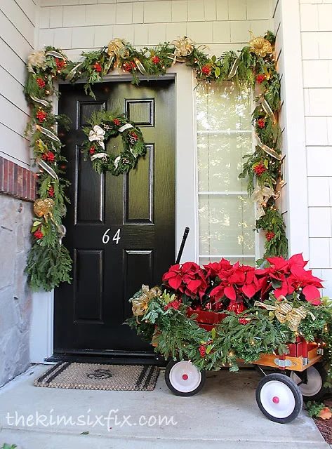 Add Some Holiday Cheer To The Entry Of Your Home With One Of These 20 Festive Christmas Porches You'll Love Featured On Bekob.com
