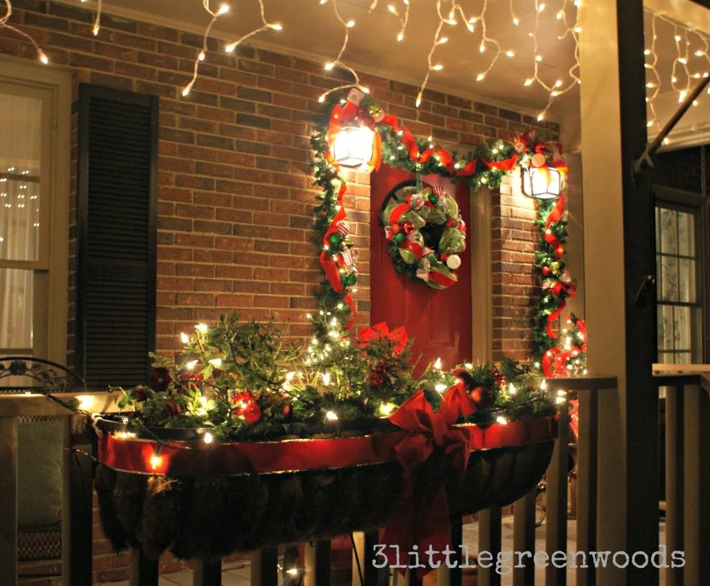 Add Some Holiday Cheer To The Entry Of Your Home With One Of These 20 Festive Christmas Porches You'll Love Featured On Bekob.com