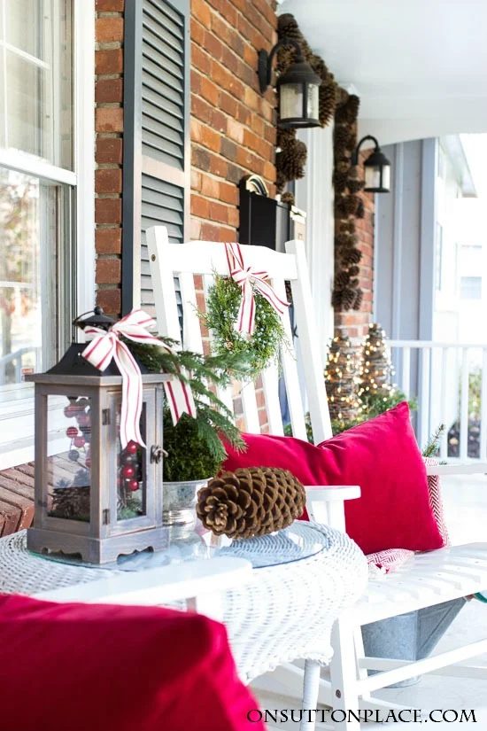 Add Some Holiday Cheer To The Entry Of Your Home With One Of These 20 Festive Christmas Porches You'll Love Featured On Bekob.com