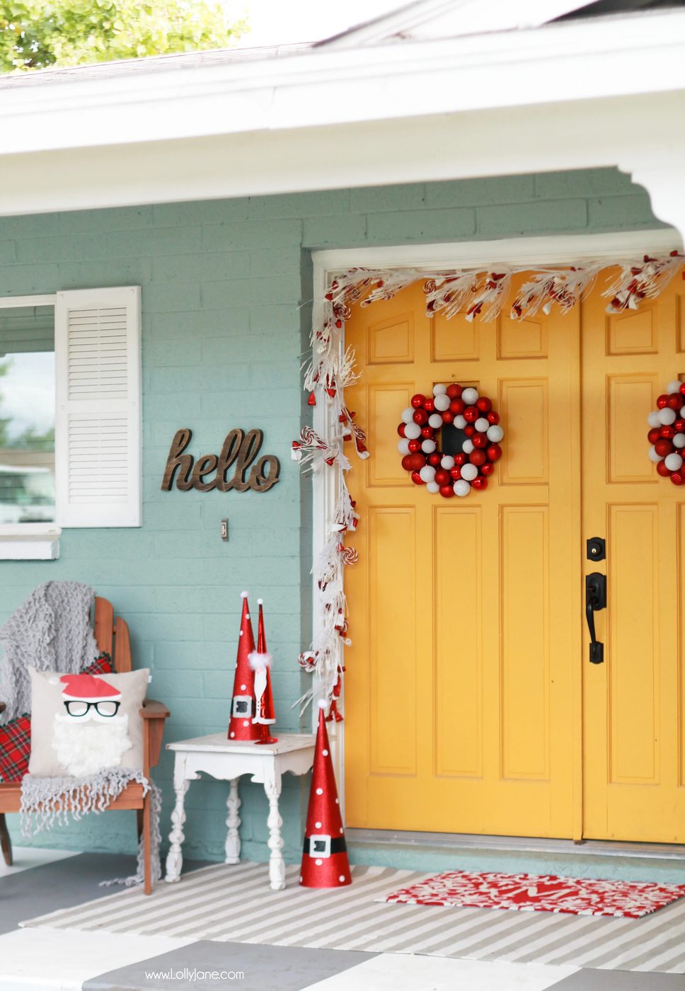 Add Some Holiday Cheer To The Entry Of Your Home With One Of These 20 Festive Christmas Porches You'll Love Featured On Bekob.com