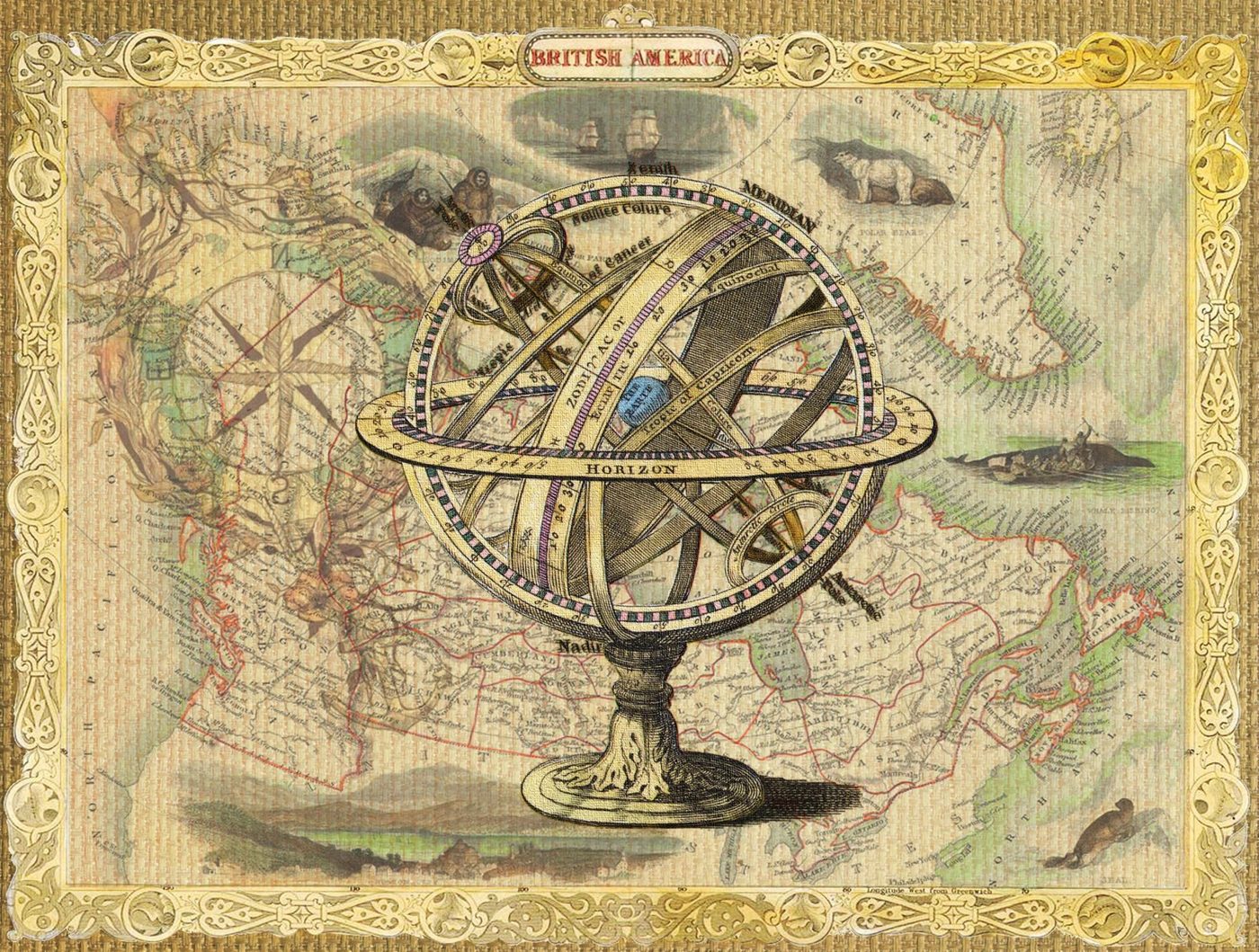 cool vintage maps for Handmade home decor, via Bekob