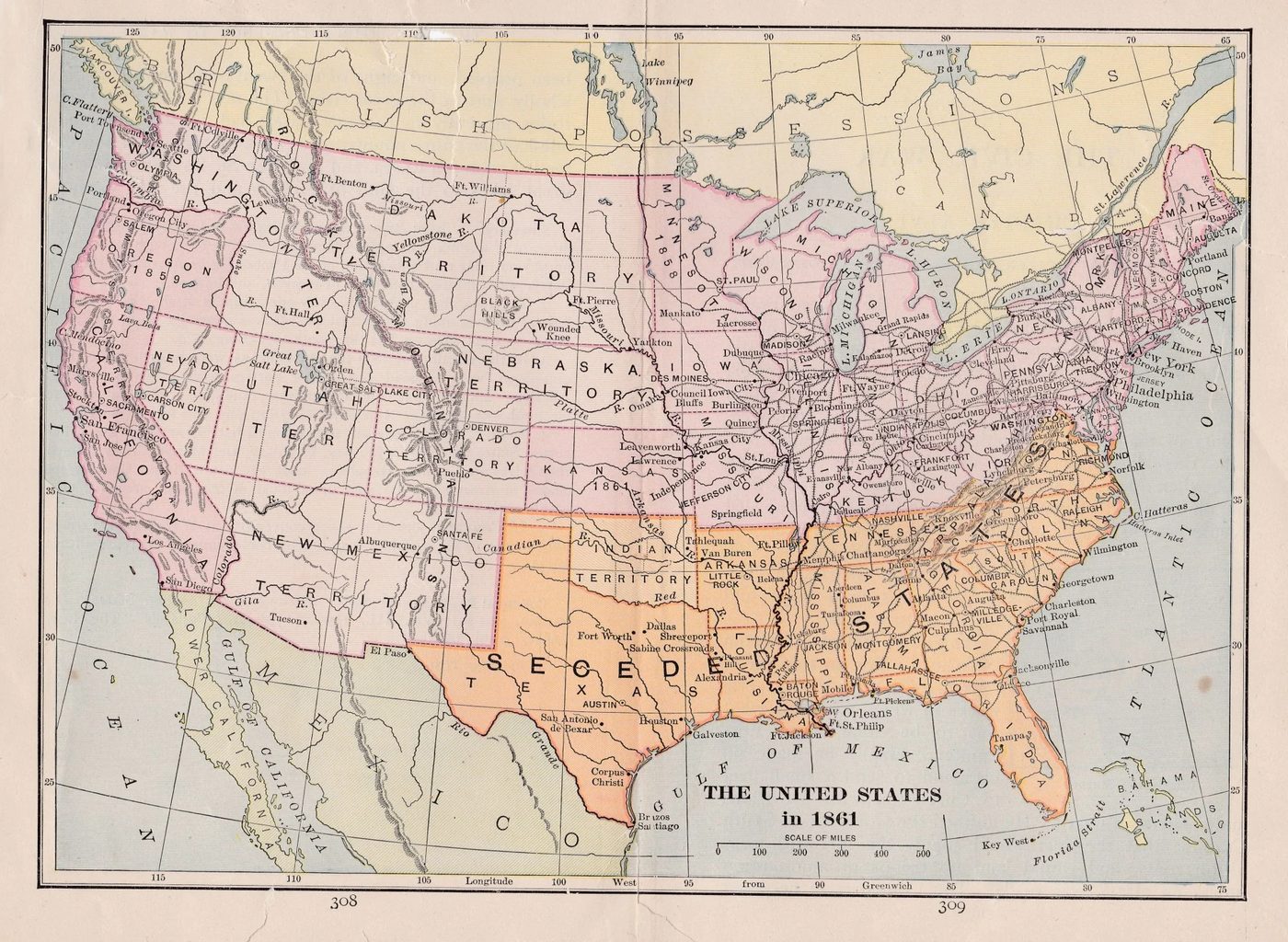 Vintage Maps of America, via Bekob