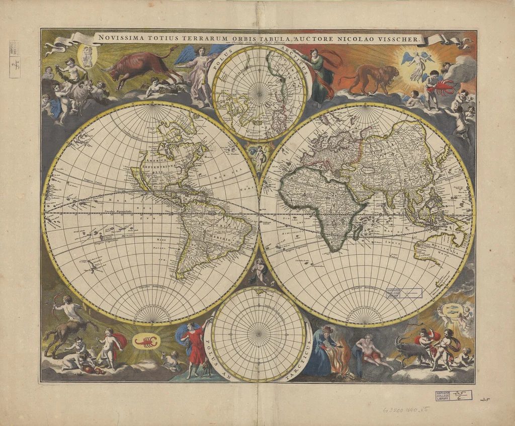 20 Free Vintage Map images to download | Bekob.com #art #printable #maps