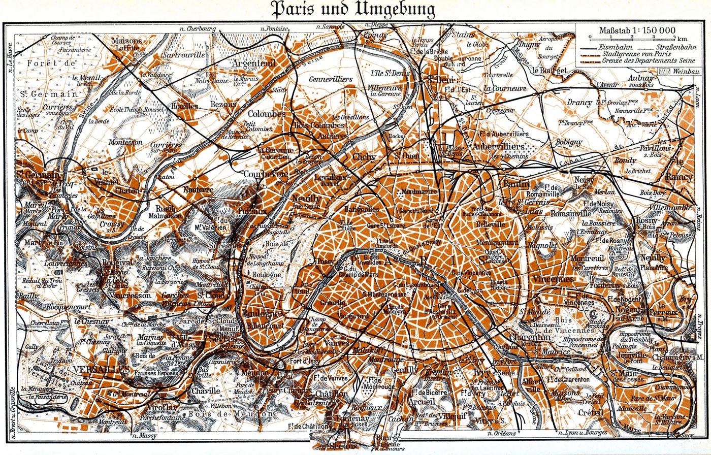 20 Free Vintage Map Printable Images, Paris | Bekob.com #art #printable #maps