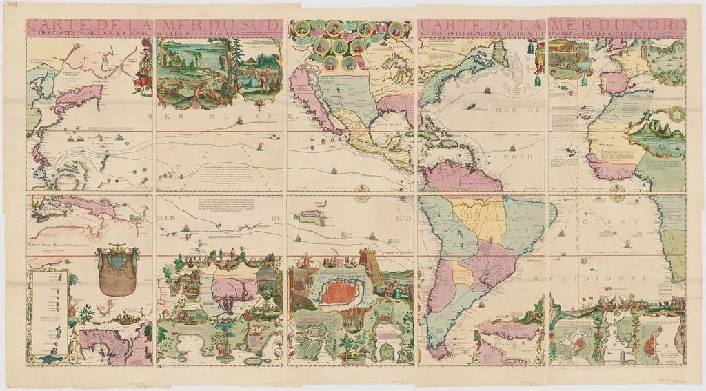 20 Free Vintage Map Printable Images | Bekob.com #art #printable #maps