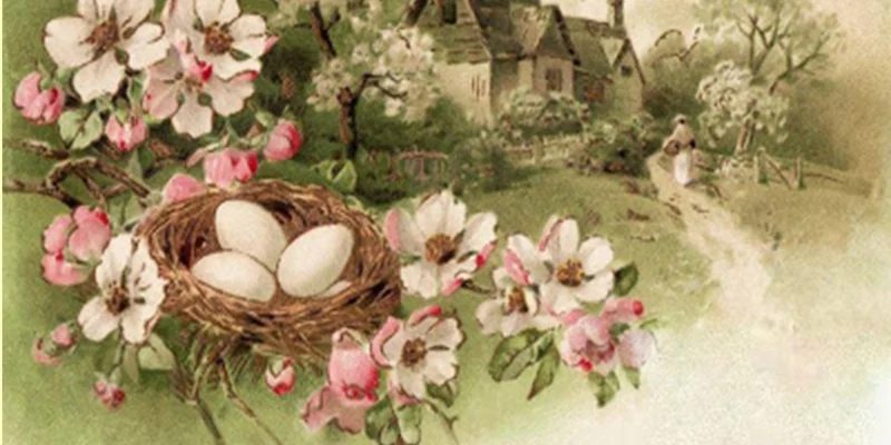 20 Free Vintage Spring Landscape Ready-to-print Images