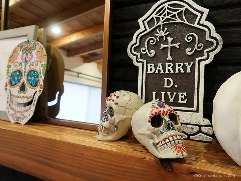 Dollar Store Halloween Hacks And Mantel Decor @Bekob 61