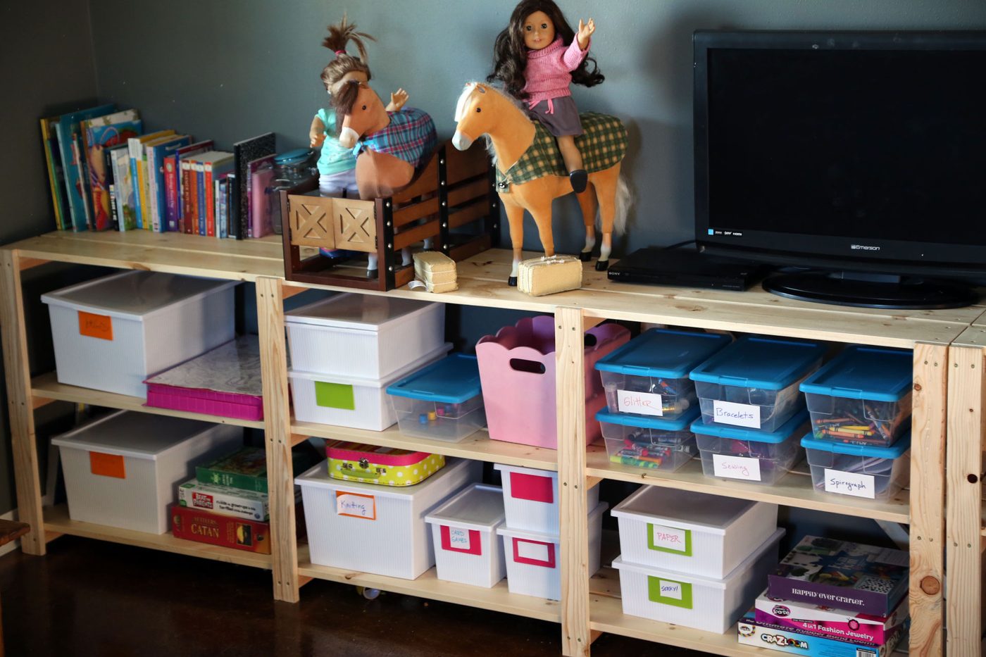 straightforward Diy Swedish Wood Slat Shelving 2
