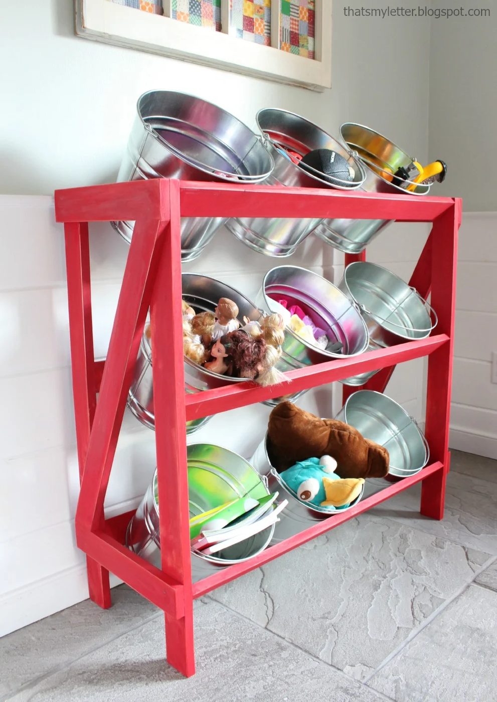 Bucket Shelving 1