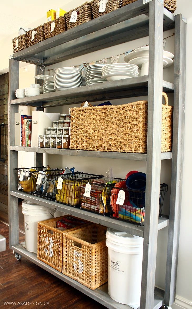 Rolling Pantry Shelves1