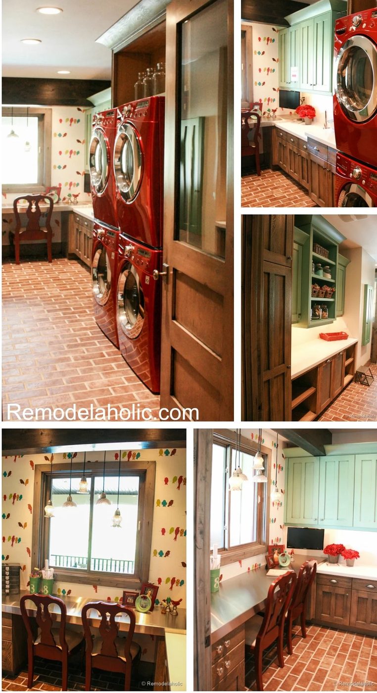Large Crafting and Laundry room. Fabulous Laundry room design options from @Bekob (7 of 103)